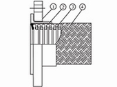 bellows hose loose flanges