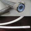 PTFE hose, stainless steel wire braided teflon hose, SS304 braided teflon hose, SAE 100 R14