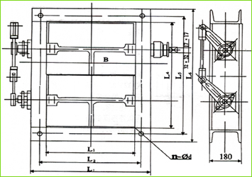 Five ventilation door